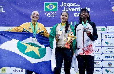 Atletismo de Sorriso conquista duas medalhas nos Jogos da Juventude em Foz do Iguaçu