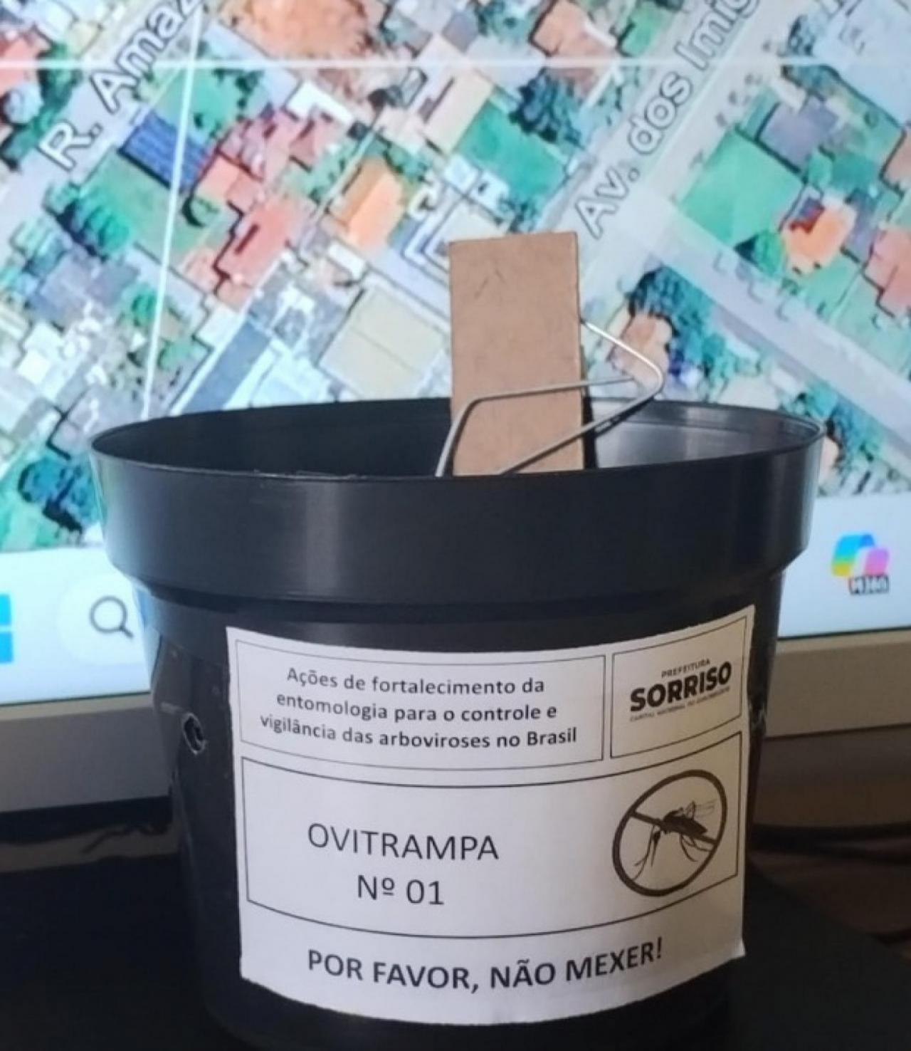 Sorriso amplia instalação de armadilhas para monitoramento do Aedes aegypti