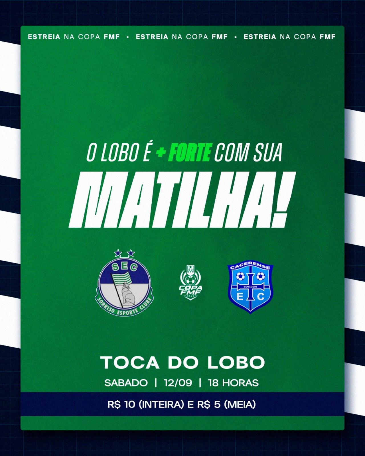 SEC tem fim de semana com estreia na Copa FMF e rodada dupla pela base