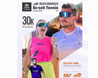Circuito Sorrisense de Beach Tennis movimenta Arena Blumenau a partir desta quarta-feira