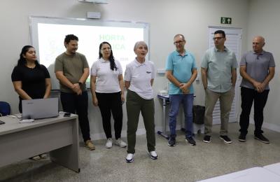 Projeto Horta Educa é apresentado a diretores da rede municipal em parceria com a Mosaic Fertilizantes