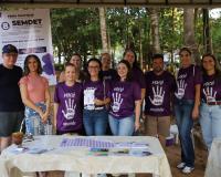 Feira Cultive-se reúne famílias e amplia informação sobre a Rede de Proteção à Mulher