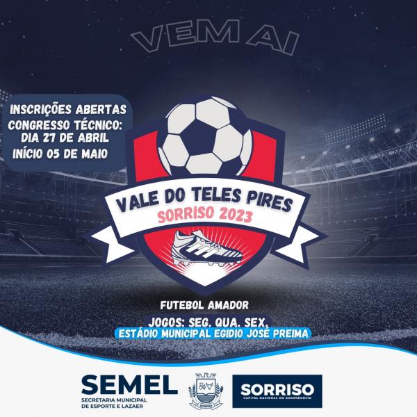 Semel realiza a 5ª Copa Vale do Teles Pires de Futebol Amador