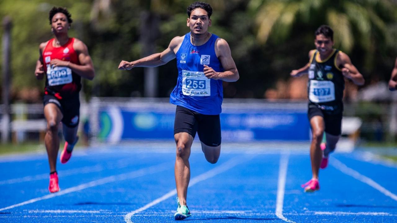Michael Cruz leva o nome de Sorriso ao Campeonato Sul-Americano de Atletismo
