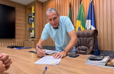 Prefeitura firma termo de colaboração para a 4ª Etapa do Campeonato Mato-Grossense de Kartcross