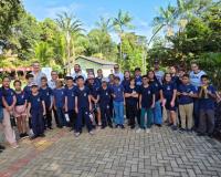 Parque Ecológico recebe alunos da Escola Bela Vista para aula prática