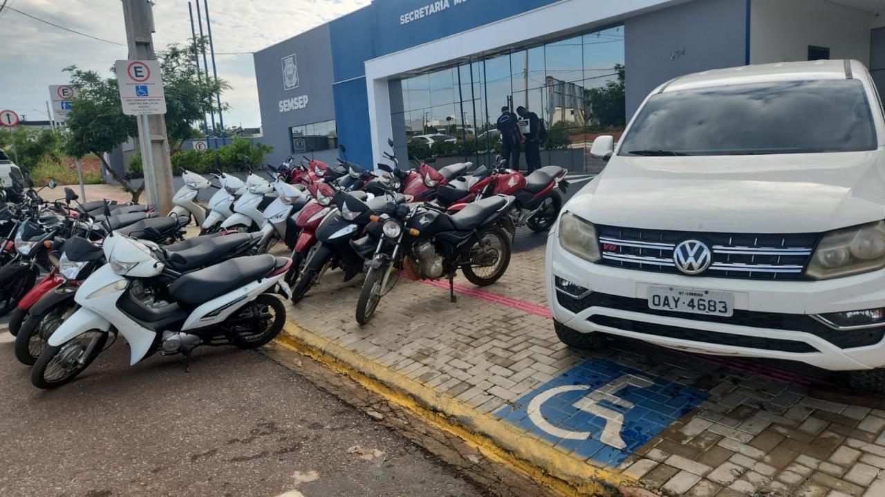 Operação conjunta recupera motocicletas e veículos comercializados via esquema de venda ilegal