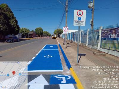 Sinalização na Zona Leste