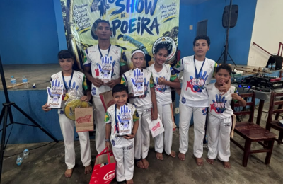Capoeira de Sorriso conquista cinco medalhas de ouro em competição regional em Colíder