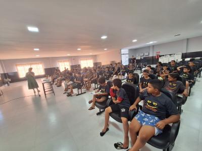 Saúde realiza ação no Lar São Francisco