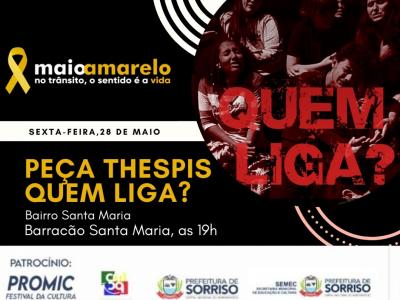 Peça será apresentada no Santa Maria