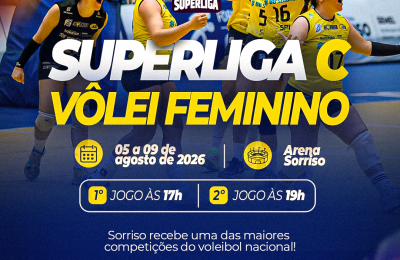 Arena Sorriso recebe etapa Centro-Oeste da Superliga C Feminina a partir de amanhã (5)