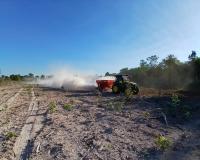 Sorriso começa a receber mais de 1,2 mil toneladas de calcário destinadas à agricultura familiar