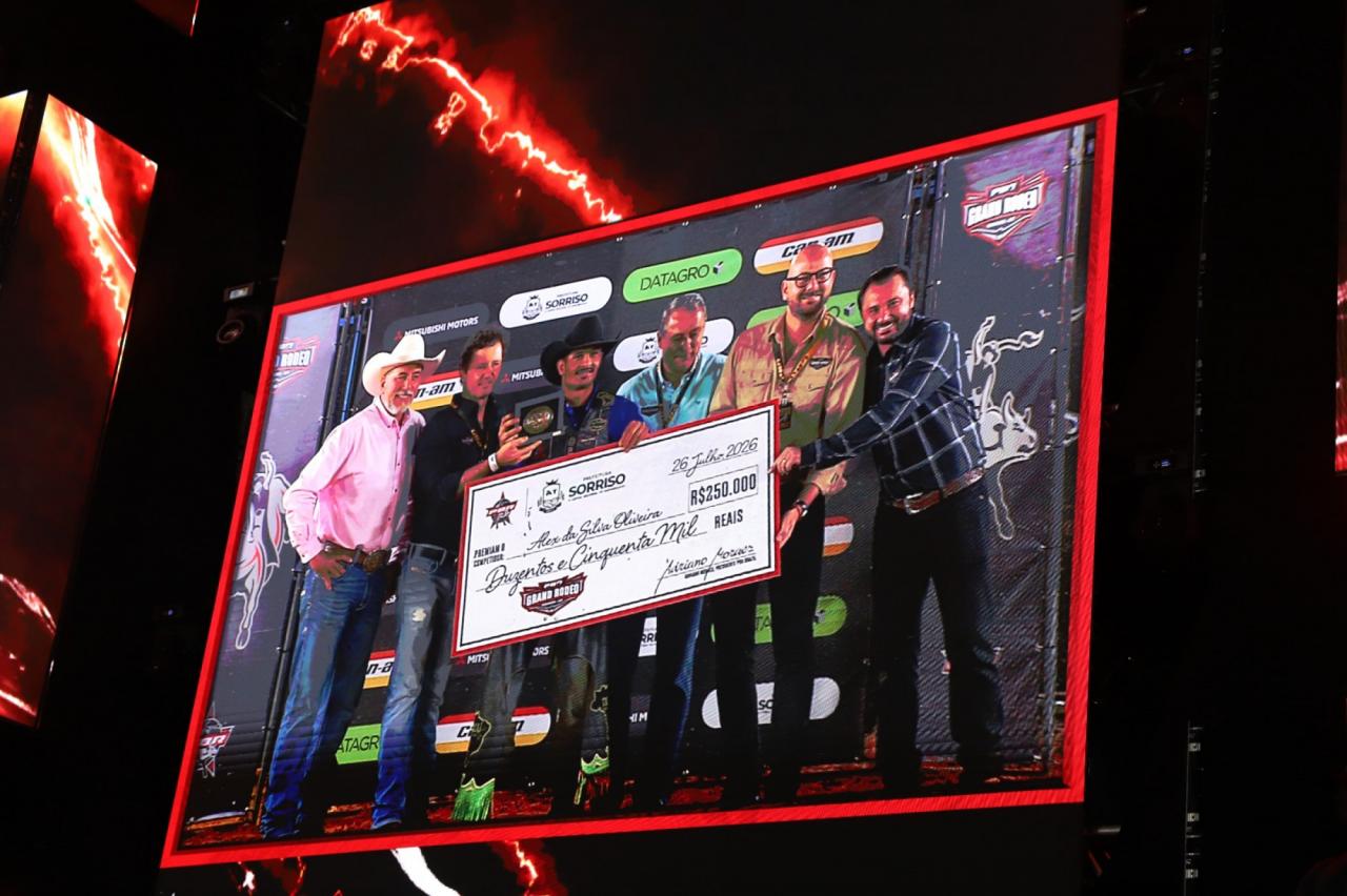 Com 100% de aproveitamento, Alex Oliveira domina Sorriso e fatura R$ 250 mil em etapa histórica da PBR Brazil