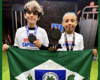 Capoeiristas de Sorriso conquistam títulos no Winter Open Santiago 2026 que aconteceu no Chile