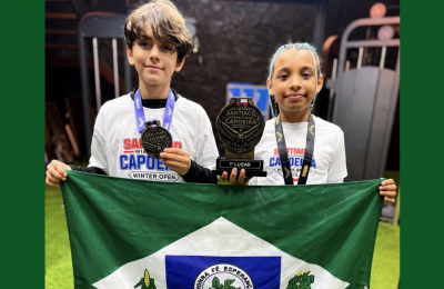 Capoeiristas de Sorriso conquistam títulos no Winter Open Santiago 2026 que aconteceu no Chile