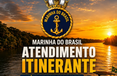 Agência Itinerante da Marinha estará em Sorriso entre os dias 4 e 6 de agosto