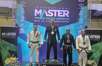 Sorrisense volta com a prata de competição internacional de Jiu-jitsu