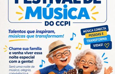 Festival de Música e Ação Comunitária agitam o CCPI nesta semana