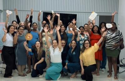 Gestantes realizam visita guiada à maternidade do HRS