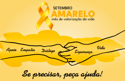 No Setembro Amarelo, Saúde reforça rede acolhimento psicológico e social