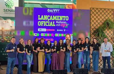 Lançado oficialmente no GAFFFF Sorriso edição 2026 do evento Mulheres No Agro