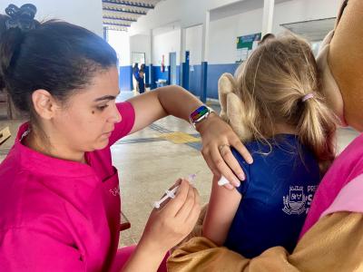 Atualização vacinal Escola Ivete