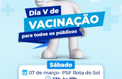 Sorriso reforça estratégias de imunização com atendimento aos sábados