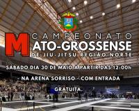 Arena Sorriso recebe Campeonato Mato-grossense de Jiu-jitsu Região Norte neste fim de semana
