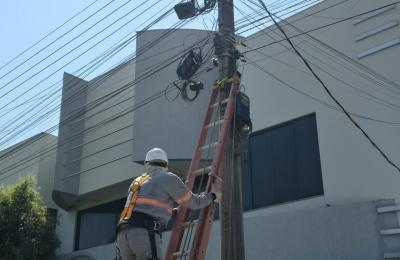Prefeitura segue dando apoio à Energisa na limpeza da rede elétrica