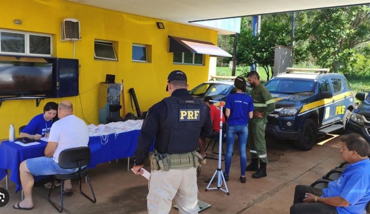 Neste sábado, 23, Saúde e PRF somam esforços para realizar o “Comando da Saúde”