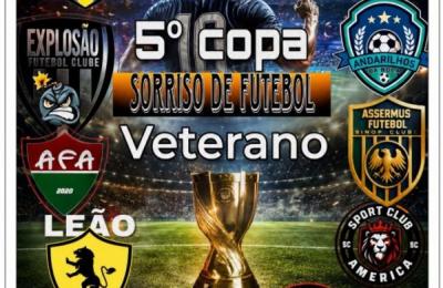 Copa Sorriso de Futebol Veterano define finalistas neste sábado