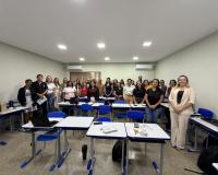 Professores da Rede Municipal de Sorriso participam de formação sobre o Saeb