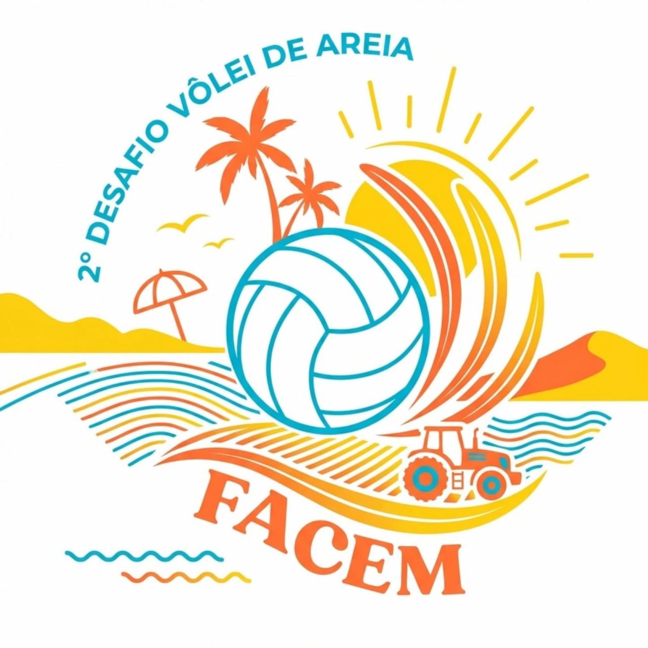 Inscrições abertas para o 2º Desafio de Vôlei de Areia Facem na Praça da Juventude