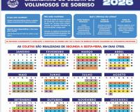 A partir do dia 26, coleta de resíduos inicia o último ciclo deste ano