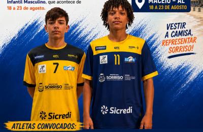 Handebol Sorriso disputa Campeonato Brasileiro Infantil Masculino em Maceió
