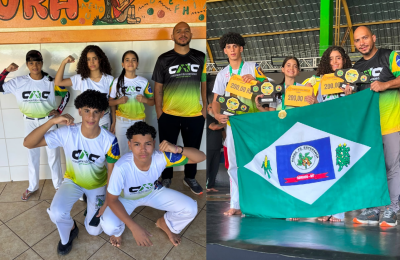 Capoeiristas de Sorriso conquistam cinco colocações na 7ª Copa Nortão de Capoeira Internacional