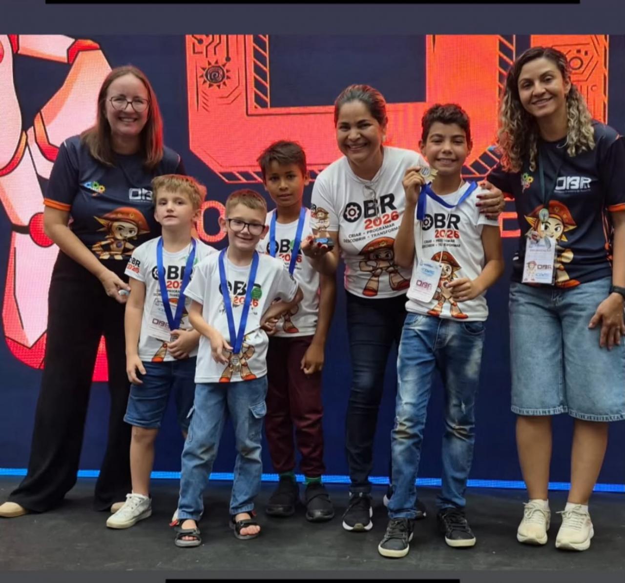 Escolas de Sorriso conquistam premiações na etapa estadual da Olimpíada Brasileira de Robótica