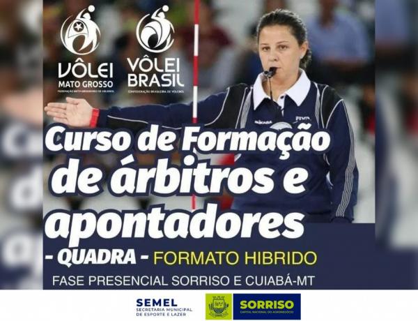 Curso de Arbitragem Gratuito  Secretaria Municipal de Esportes e