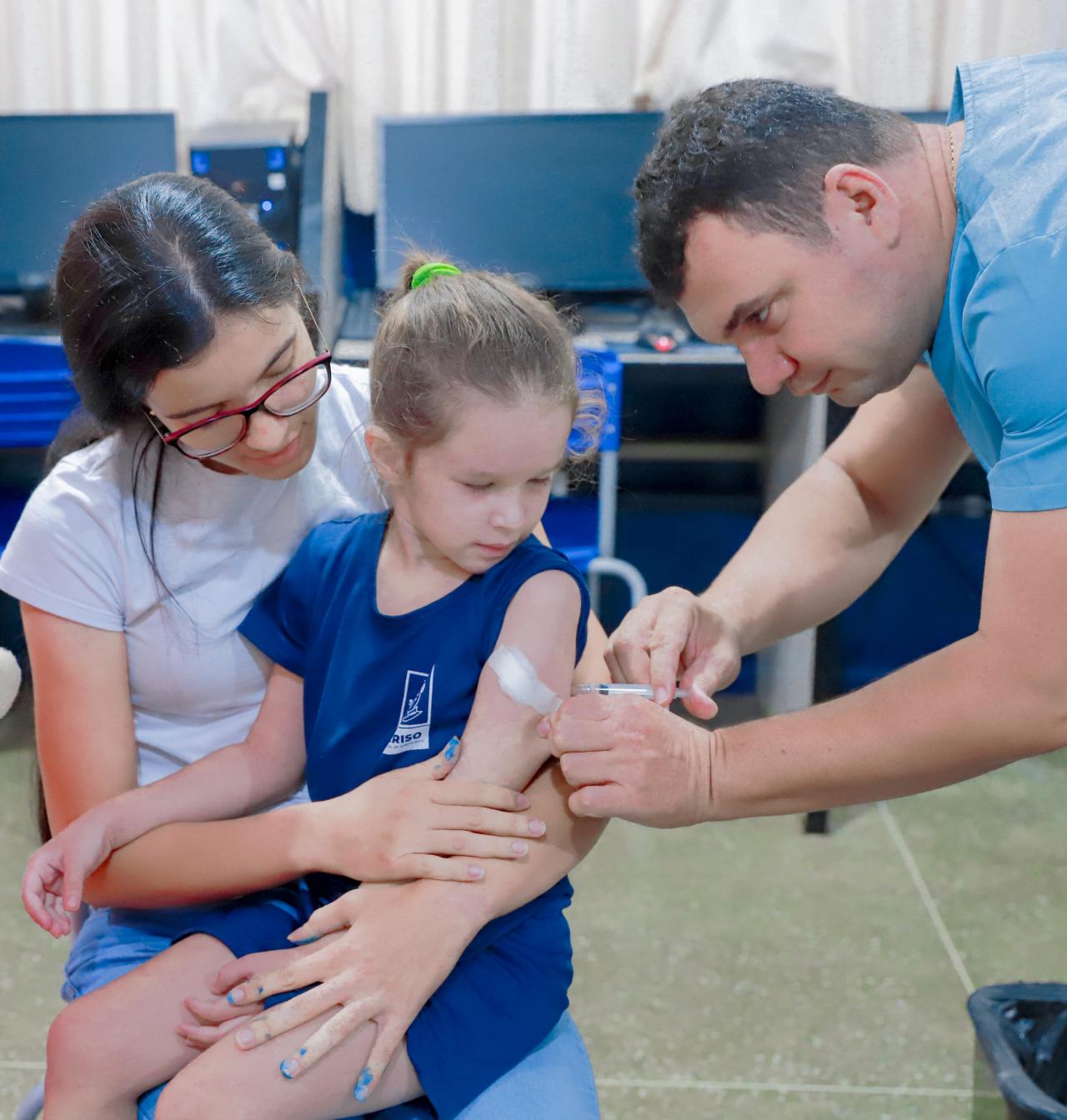 Saúde e Educação encerram campanha de vacinação nas escolas com mais de 3400 doses aplicadas
