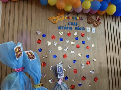 Carnaval no CRAS Vitória Régia