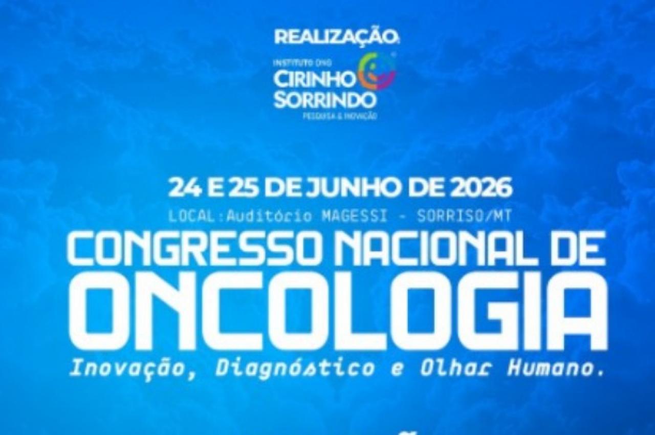 Sorriso sedia Congresso Nacional de Oncologia