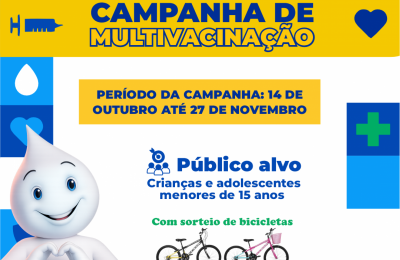 Em parceria com o Rotary, Saúde lança  Campanha de Multivacinação