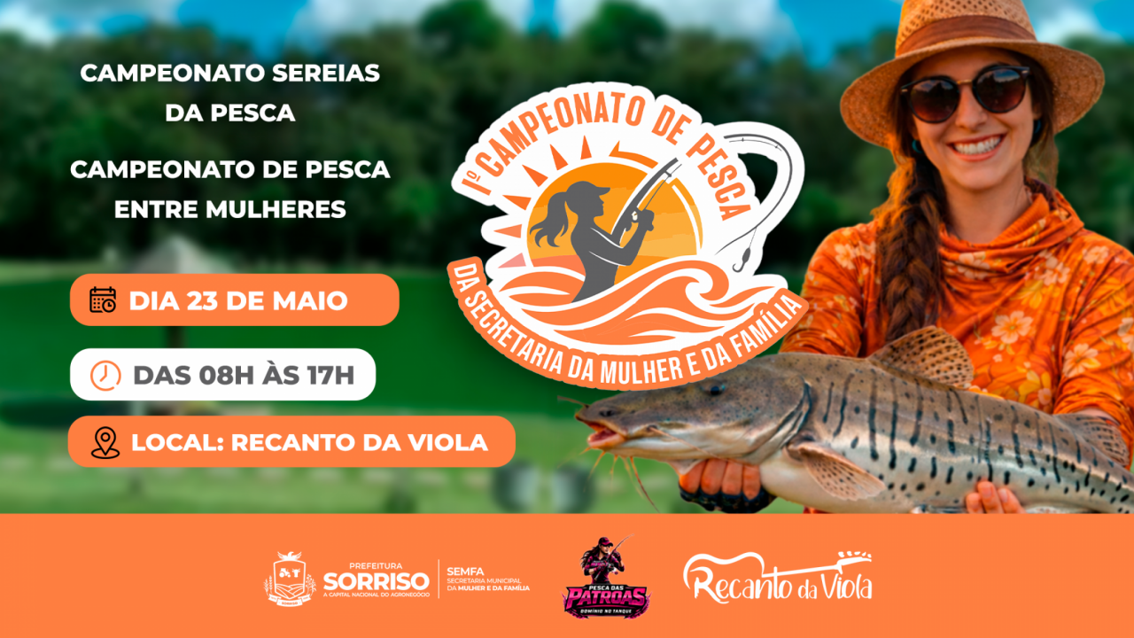 Semfa promove participação de mulheres da Casa Aconchego no Campeonato Sereias da Pesca