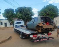 GMT inicia remoção de veículos abandonados em vias públicas