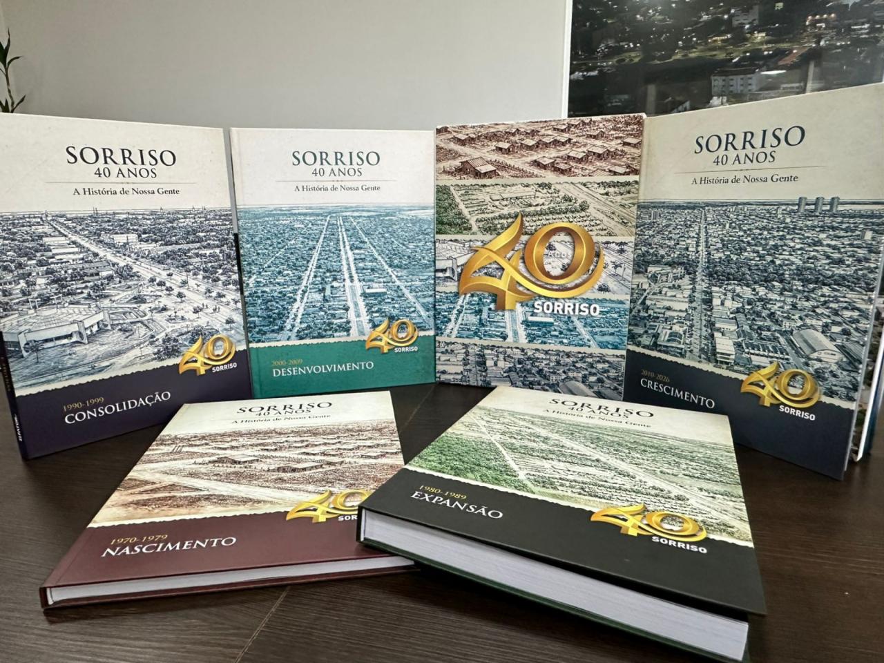 “Sorriso 40 anos – A história de nossa gente” será lançada nesta quarta-feira, dia 20