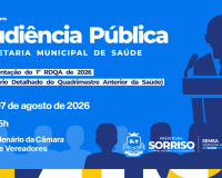 Saúde apresenta relatório do primeiro quadrimestre de 2026
