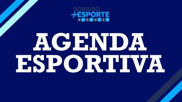 Confira a agenda esportiva do fim de semana