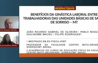 Projeto de Ginástica Laboral da Academia da Saúde é destaque nacional