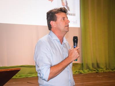 Palestra com  Max Haetinger